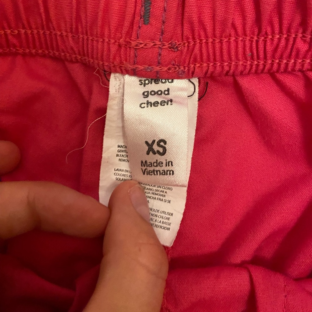 Pink Low Rise Cargo Pants - Picture 3 of 4